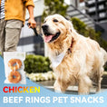 Load image into Gallery viewer, Dog Snacks Chicken Meat Skin Ring Double Pack Clean Teeth Pet Training rewards Food
