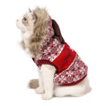 Load image into Gallery viewer, Christmas Elk Vintage Hooded Fur Collar Pet Clothes
