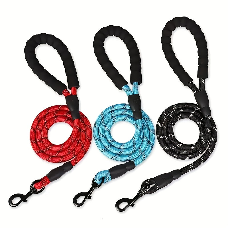 Dogs Leash Running Elasticity Hand Freely Pet Products Jogging Lead And Adjustable Waist Rope Leash Lead Training Padded Handle Reflective