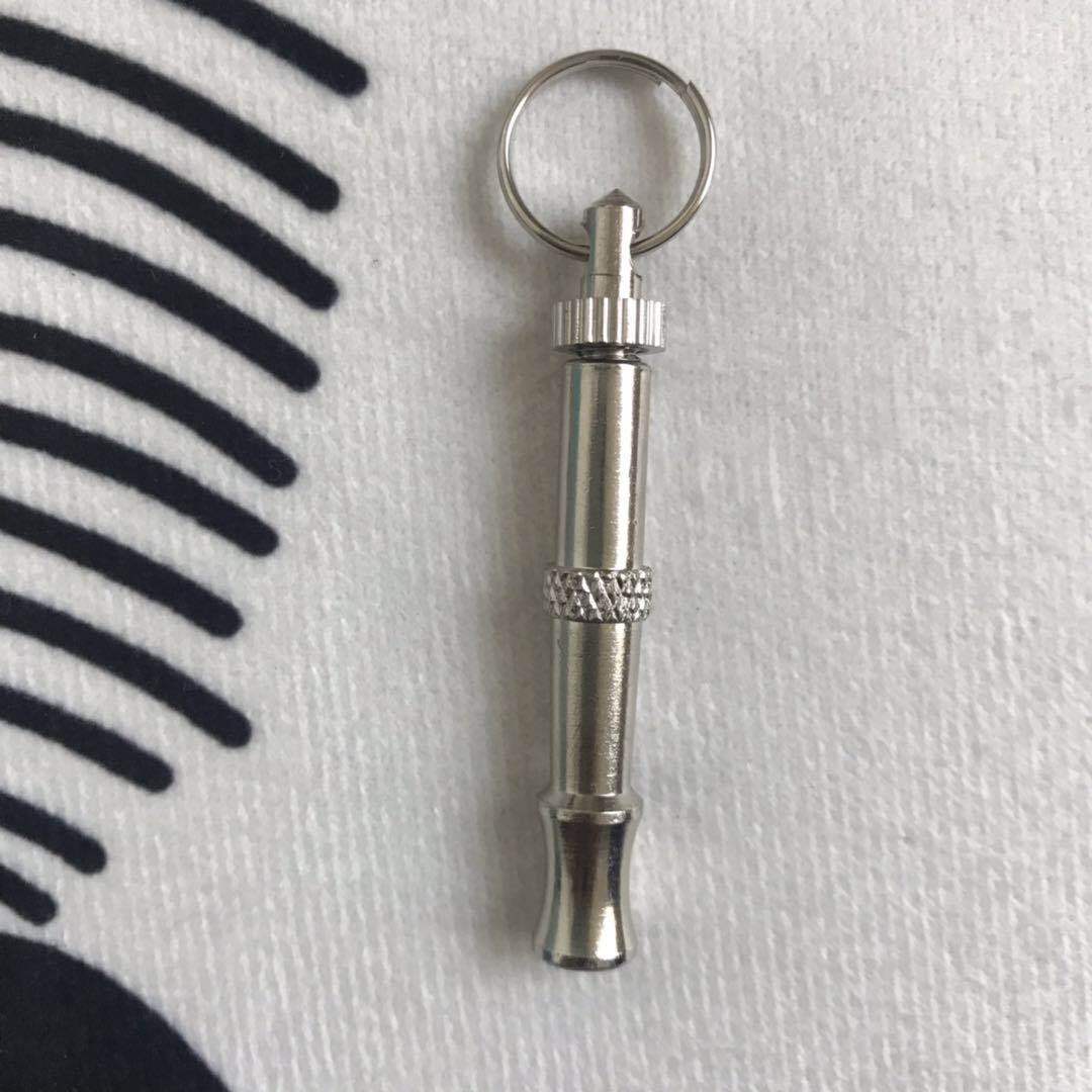 Silver Durable Dog Training Whistle