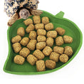 Load image into Gallery viewer, Leaf Shape Reptile Feeder Food Water Bowl Reptile  Feeder Bowl
