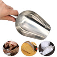 Load image into Gallery viewer, Pet Stainless Steel Dog Feeding Shovel Large Capacity Thickening  Scoop Spoon
