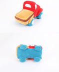 Load image into Gallery viewer, Tooth Grinding And Sound Making Plush Car Dog Toy
