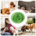 Load image into Gallery viewer, Slow Eating Dog Bowl Christmas Silicone Feeding Dish
