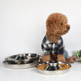 Load image into Gallery viewer, Hot Stainless Steel Pet Bowl Feeder Skidproof Anti-ant Food Water Dishes Feeder
