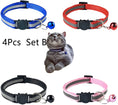 Load image into Gallery viewer, Colorful Polyester Reflective Bell Cat Jack Pet Collar
