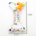 Load image into Gallery viewer, Cute Birthday Cake Squeaky Bite Resistant Bone and, Cupcake Happy Birthday Dog Toys
