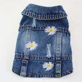 Load image into Gallery viewer, Denim Dog Clothes for Pitbull Dachshund Fashion Dog Jean Jacket
