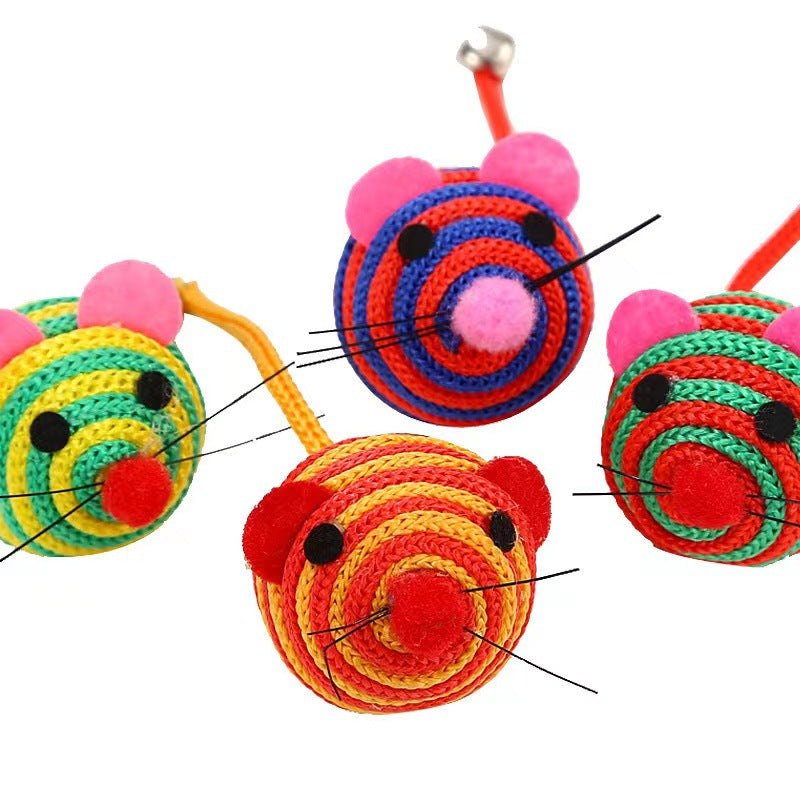 Nylon Rope Cat Toy Pet Supplies 10 Toy Set