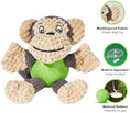 Load image into Gallery viewer, Dog Cute Squeaky Stuffed Animal Monkey Plush Toy
