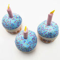 Load image into Gallery viewer, Cute Birthday Cake Squeaky Bite Resistant Bone and, Cupcake Happy Birthday Dog Toys
