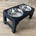 Load image into Gallery viewer, Adjustable Lifting Dog Bowl Food Basin Integrated
