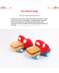 Load image into Gallery viewer, Tooth Grinding And Sound Making Plush Car Dog Toy
