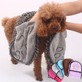 Load image into Gallery viewer, Dogs Super Absorbent Dog Bathrobe Microfiber Bath Towels Quick-Drying Bath Towel For Pets
