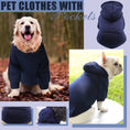 Load image into Gallery viewer, Dog Hoodie With Pocket Fall Winter Warm Soft Fleece Pet Clothes
