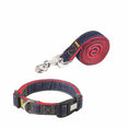 Load image into Gallery viewer, Denim Pet Leash  Sewn Cloth  Wear-resistant Chest Strap
