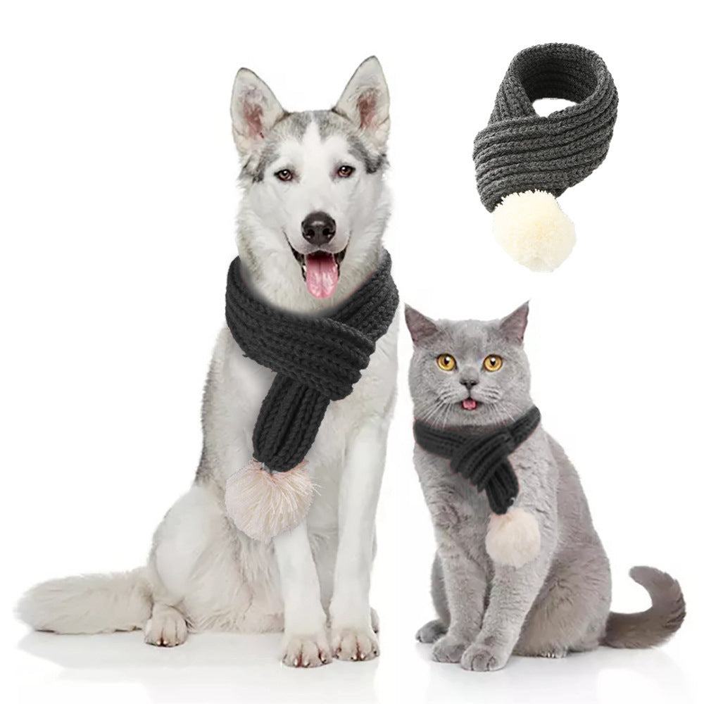 Pet Christmas Warm Scarfs