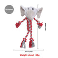 Load image into Gallery viewer, Plush Dog Toy Animal Shape Bite-resistant Molar Pet Toy
