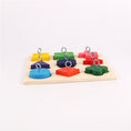 Load image into Gallery viewer, Parrot Training Toy 9 Color Wooden Blocks
