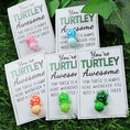 Load image into Gallery viewer, Hug Turtles Emotional Support Ornament Greeting Card Gift
