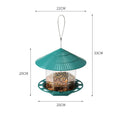 Load image into Gallery viewer, Outdoor Garden Hanging Transparent Bird Feeder
