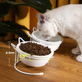 Load image into Gallery viewer, Cat Bowl Ceramic Cat Food Bowl Protects The Cervical Spine
