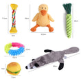 Load image into Gallery viewer, Pet Dog Cotton Rope Bite Resistant Plush Teeth Cleaning Toy Sets
