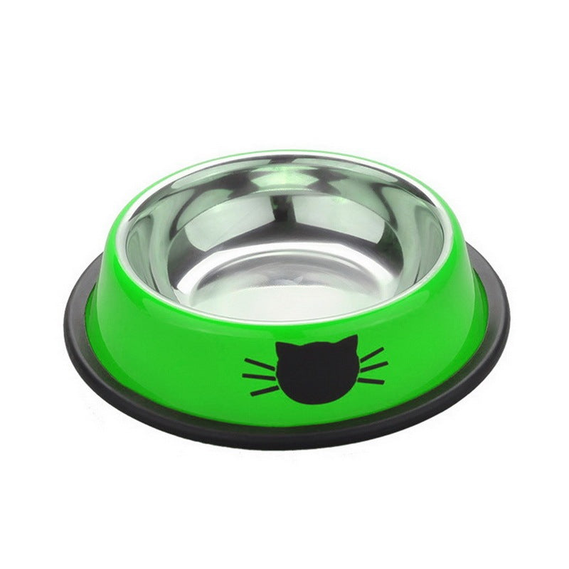 Stainless steel Cat pet bowls