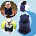 Load image into Gallery viewer, Dog Hoodie With Pocket Fall Winter Warm Soft Fleece Pet Clothes
