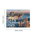 Load image into Gallery viewer, Urban Cat 2025 Wall Calendar 12 Months Hanging Calendar for Home Office Schedule Paper Year Planning Notes
