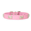 Load image into Gallery viewer, Pet Supplies Bone Collar PU Leather Dog Leash Accessories
