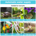 Load image into Gallery viewer, Water Dispenser Reptile Feeder Bowl Tank Gecko Accessory Dish
