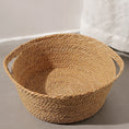 Load image into Gallery viewer, Pet Cat Litter Round Semi-enclosed Opening Cat Hanging Basket Bed
