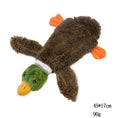 Load image into Gallery viewer, Best 2-in-1 Stuffless Squeaky Duck Toy With Soft, Durable Fabric For Small, Medium, And Large Dogs
