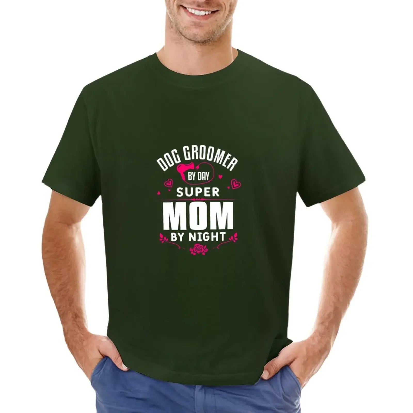 Funny Grooming Dog Quote For A Dog Groomer Mother Stylish T-Shirt