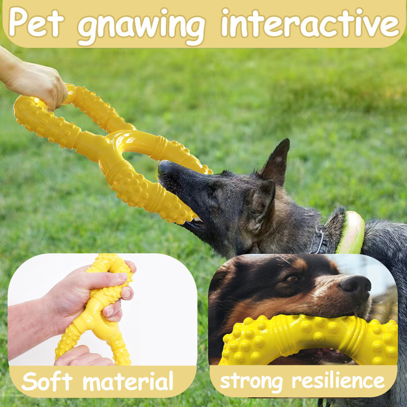 Pet Supplies Interactive Teeth Grinding Machine Pet Toys Pull Ring Dog Chewing Toys