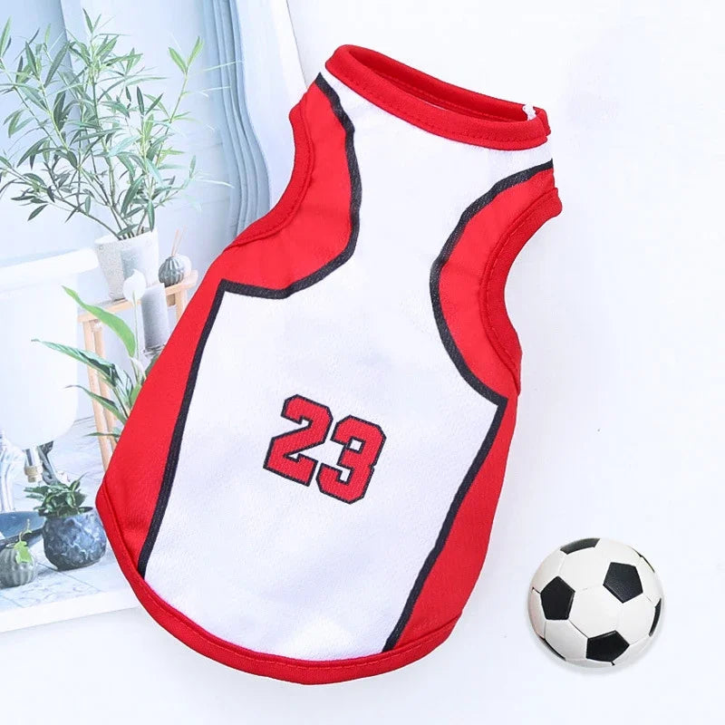 Dog Sport Jersey Pet Clothes for Summer Apparel