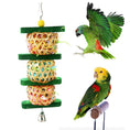 Load image into Gallery viewer, Parrot Supplies Bird Toy Rattan Woven Paper Silk Wood Gnawing Skewers
