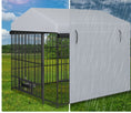 Load image into Gallery viewer, Large Kennel Outdoor Pet Pen House Metal Fence With Roof Cover
