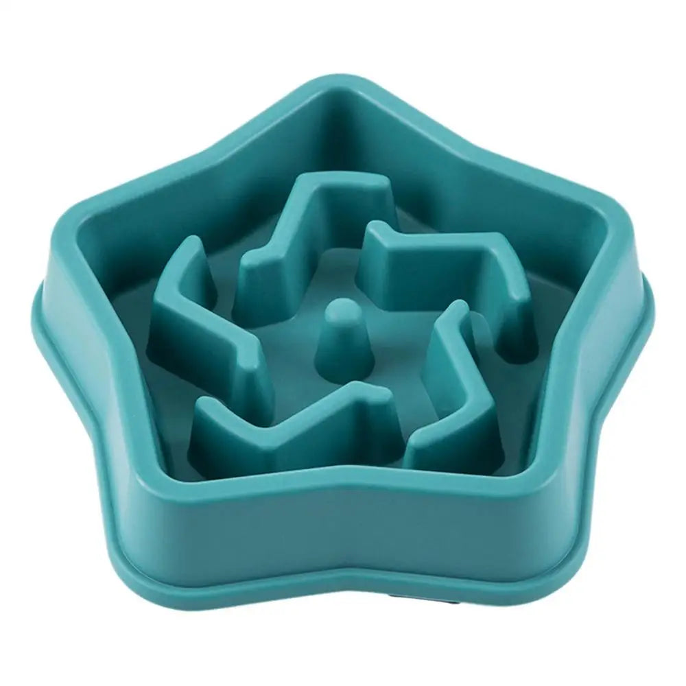 Slow Feeder Dog Bowls Anti Gulping Healthy Eating Fun