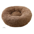 Load image into Gallery viewer, Donut Dog Bed Warm Soft Long Plush Bed For Small Large Dog Washable Sofa Cushion
