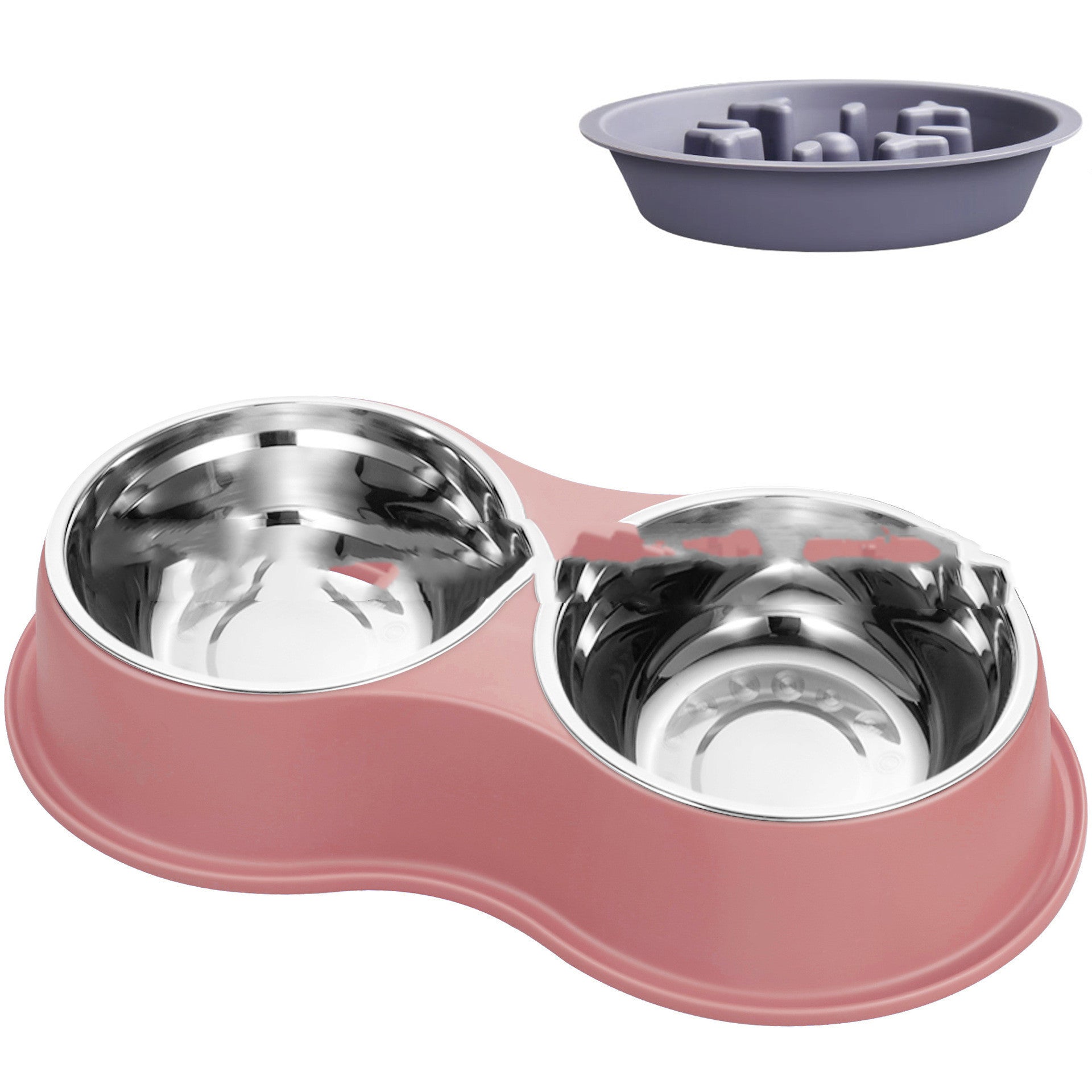 Pet Slow Feeding Removable Bowls