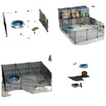 Cargar la imagen en la vista de la galería, Small Dog Indoor Home Isolation Fence Cage
