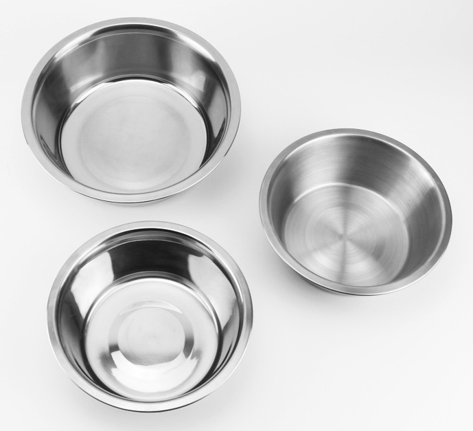 Pet pots, customized stainless steel processing tanks, dog bowls, grain feeding bowls, pet supplies, dog food