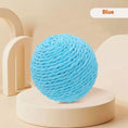 Load image into Gallery viewer, String Sisal Ball Self-Hi Relieving Stuffy Funny Cat Toy
