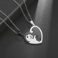 Load image into Gallery viewer, Hot Hug Love Cat Pairing Couple Necklace Fashion Stainless Steel For Men Women Best Friend Jewelry Gift
