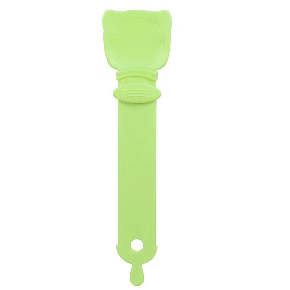 Cat Strip Feeder And Pet Food Mixing Spoon For Snacks And Wet Food