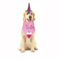 Load image into Gallery viewer, Dog Birthday Headwear Cap Decor Crown Hat Favor Headband  Party
