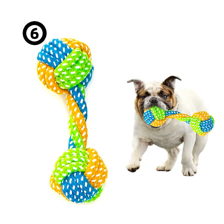 Newest Long Rope Good Teething Pet Toys ( Set of 3.)