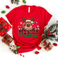 Load image into Gallery viewer, Cute Merry Christmas Printed T-shirt
